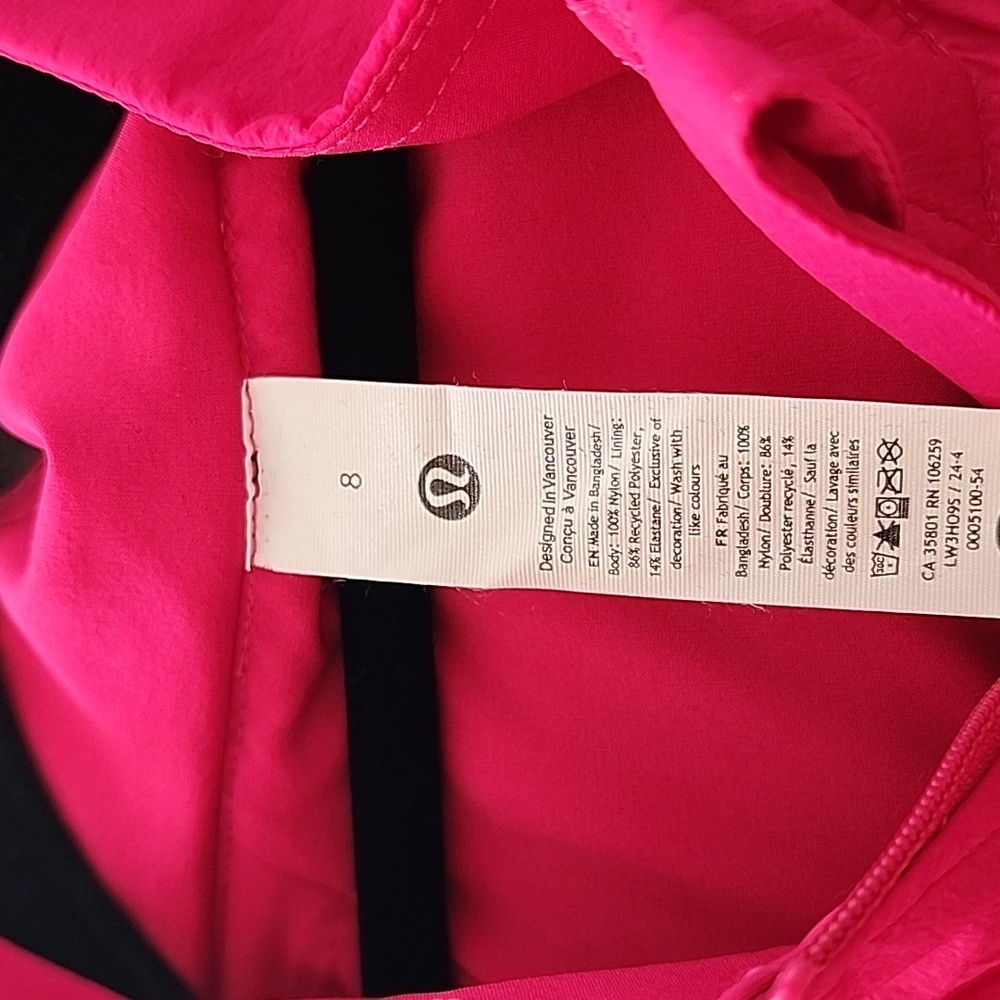 Lululemon License to Train Lightweight Jacket in Passionate EUC - Picture 4 of 5